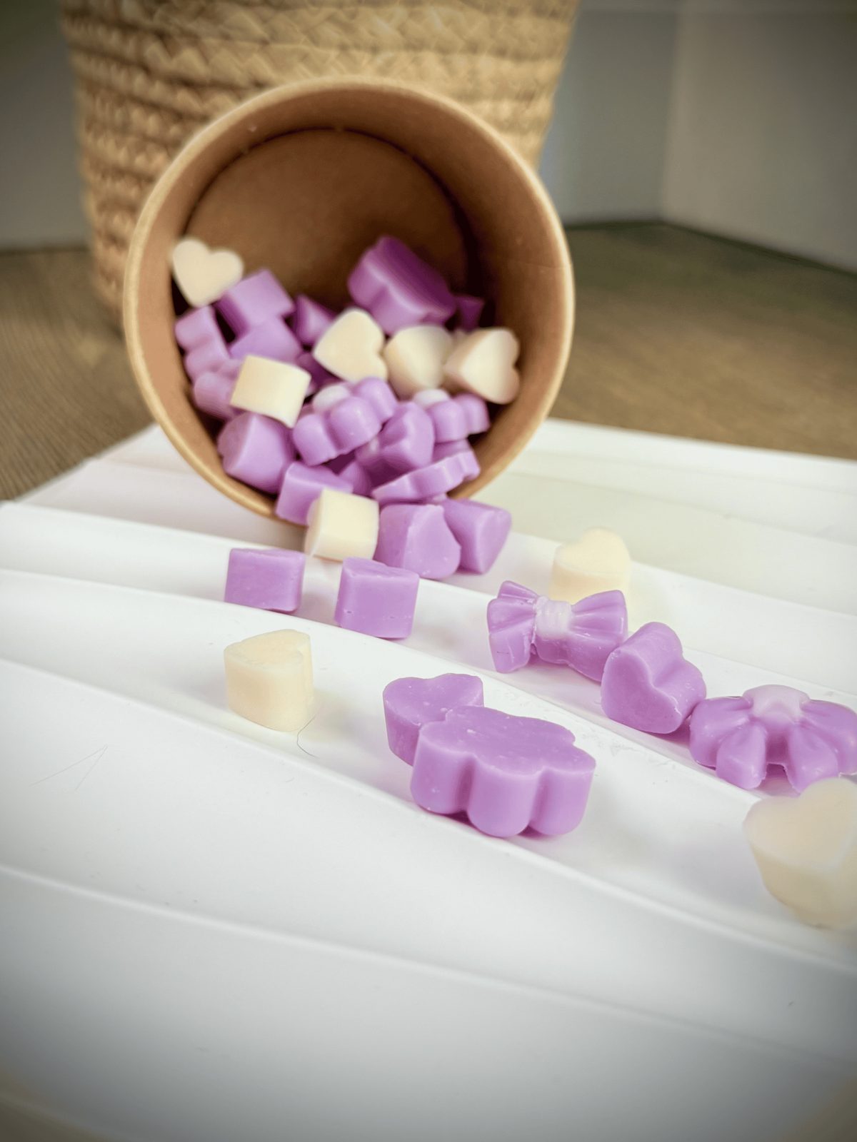 Hand-poured coconut soy wax melts made in Kelowna, BC